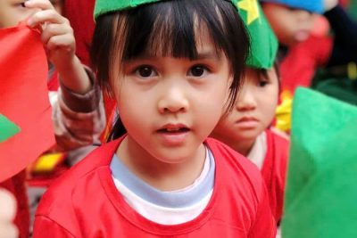 Chương trình chào mừng Kỷ niệm 81 năm ngày thành lập Quân đội Nhân dân Việt Nam của những “Chiến sỹ tý hon” trường Mầm non Số 5